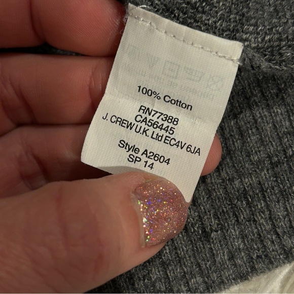 Madewell Heather Gray Button Down Cardigan with Pockets size small - Picture 6 of 10